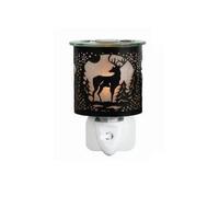 Aroma Electric Plug In Wax Melter 13Cm Black - Stag