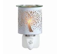 Aroma Electric Plug In Wax Melter 13cm - Tree of Life Aroma Accessories White One Size
