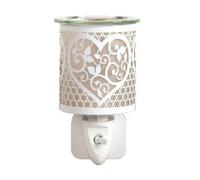 Aroma Electric Plug In Wax Melter 13Cm White - Heart