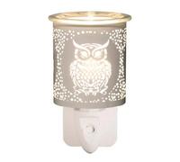 Aroma Electric Plug In Wax Melter 13Cm White - Owl