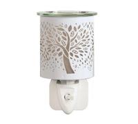 Aroma Electric Plug In Wax Melter 13Cm White - Tree Of Life