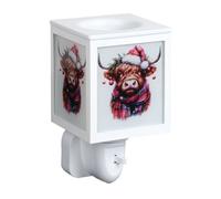 Aroma Electric Plug In Wax Melter - Christmas Highland Cow