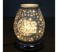 Aroma Electric Wax Melt Burner "Love You To The Moon And Back" 3D Touch Lamp with 3 Heat & Brightness Settings - Elegant Home Decor & Fragrance Warmer (19cm)