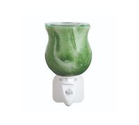 Aroma Electric Wax Melt Burner Plug In - Green Swirl