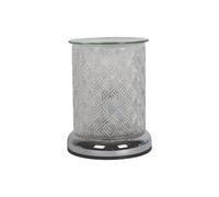 AROMATIZE Aroma Accessories Electric Glass Wax Melt Burner Wax Melter Touch On/Off Warmer For Home Office Bedroom Living Room Decor Clear Leaf, AR2064