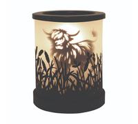 Aroma Electric Wax Melter Highland Cow Design - Black