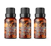 Aroma Energy | Autumn Spice Essential Oil Blend - 30ml (3 x 10ml Bottles) - Contains Ginger, Orange & Cinnamon - 100% Pure & Natural