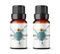 Aroma Energy Baby Powder Fragrance Oil for Diffusers, 20ml (2x10ml)