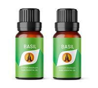 Aroma Energy | Basil Essential Oil - 20ml (2 x 10ml Bottles) - 100% Pure & Natural