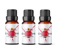 Aroma Energy Candy Cane Fragrance Oil for Christmas Diffusers, 3x10ml | For candle making, perfume oil, xmas wax melts, soap, bath bombs, potpourri & slime, concentrated scent, Vegan, UK made