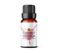 Aroma Energy Cherry Vanilla Fragrance Oil for Diffusers, 10ml | For candle making, perfume oil, wax melts, soap, bath bombs, potpourri & slime, concentrated scent, Vegan, UK made