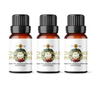 Aroma Energy | Christmas Mountain Essential Oil Blend - 30ml (3 x 10ml Bottles) - Contains Pine, Spruce & Cedarwood - 100% Pure & Natural
