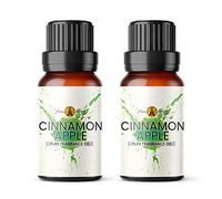 Aroma Energy | Cinnamon Apple Fragrance Oil 20ml (2 x 10ml) - Highly Scented Oil for Making Candle, Soap, Wax Melt, Diffuser etc