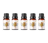 Aroma Energy | Cinnamon Orange Fragrance Oil 50ml (5 x 10ml) - Highly Scented Oil for Making Candle, Soap, Wax Melt, Diffuser etc