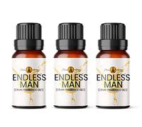 Aroma Energy | Endless Man Fragrance Oil 30ml (3 x 10ml) Highly Scented Oil for Diffuser, Candles, Soap Making, Wax Melt, Slime, Perfume | Vegan, Made in UK