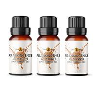 Aroma Energy Frankincense & Myrrh Fragrance Oil for Diffusers, 3x10ml