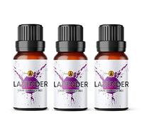 Aroma Energy | Lavender Fragrance Oil 30ml (3 x 10ml) Highly Scented Oil for Diffuser, Candles, Soap Making, Wax Melt, Slime, Perfume | Vegan, Made in UK