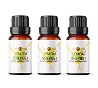 Aroma Energy Lemon Sherbet Fragrance Oil for Diffusers, 3x10ml