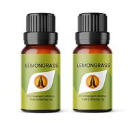 Aroma Energy | Lemongrass Essential Oil - 20ml (2 x 10ml Bottles) - 100% Pure & Natural