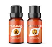Aroma Energy | Patchouli Essential Oil - 20ml (2 x 10ml Bottles) - 100% Pure & Natural