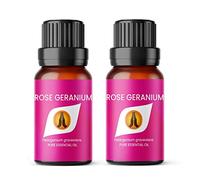 Aroma Energy Rose Geranium Essential Oil, 20ml (2x10ml Bottles)