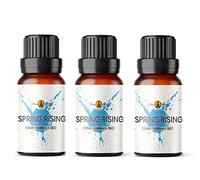 Aroma Energy Spring Rising Fragrance Oil for Diffusers, 3x10ml | For candle making, perfume oil, wax melts, soap, bath bombs, potpourri & slime, concentrated scent, Vegan, UK made