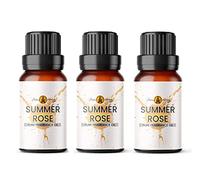 Aroma Energy Summer Rose Fragrance Oil for Diffusers, 3x10ml