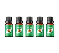 Aroma Energy | Tea Tree Essential Oil - 50ml (5 x 10ml Bottles) - 100% Pure & Natural