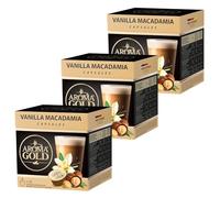 AROMA GOLD Dolce Gusto Coffee Pods Vanilla 48 Capsules - Coffee Capsules Dolce Gusto Compatible Flavoured Coffee Pods for Coffee Machines Barista-Approved, Mild & Harmonious Taste Coffee Gift Set