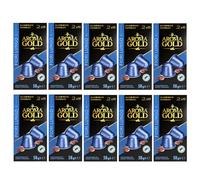 AROMA GOLD Fiori Lungo Coffee Pods 520g (100 Capsules) - Aluminium Coffee Capsules Nespresso Compatible Flavoured Coffe Pods Barista-Approved, Mild & Harmonious Taste Perfect for Nespresso Machines