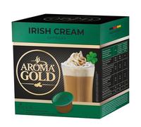 AROMA GOLD Irish Cream Flavour Coffee Pods 256g (16 Capsules) - Coffee Capsules Dolce Gusto Compatible Flavoured Coffee Pods for Coffee Machines Barista-Approved, Mild & Harmonious Taste Perfect