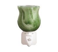Aroma Green Swirl Plug In Wax Melt Warmer