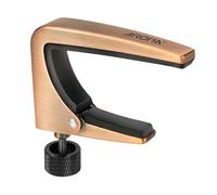 Aroma Guitar Capo Adjustable Pressure Control for 6 String Acoustic Electric Guitars, Professional Capo with Tension Knob, No Buzz Clear Tone, Zinc Alloy Construction