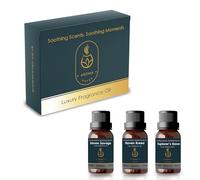 Aroma Haven 3 Pack Fragrance Oil 10ml Designed Inspired Scented Perfume Scents for Diffusers Oil Wax Burners Soap & Candle Making Gift Set Home Made for Him Explorers Haven, Haven Kreed, Haven Savage