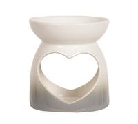 Aroma home Aroma Grey Ombre Heart Wax Melt Burner