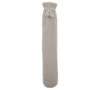 Aroma Home Cream Teddy Boucle Long Hot Water Bottle 2L Aroma Home Cream