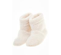 Aroma Home Women's Cream Teddy Slipper Boots | Size: 3-6 Aroma Home Cream 3-6