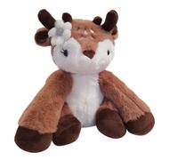 AROMA HOME Daisy the Deer Snuggable Hottie - Brown, Brown