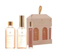 Aroma Home De-Stress Orange, Patchouli & Ylang Ylang Room Spray, Rollerball & Massge Oil Gift Set