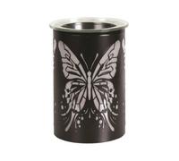Aroma Home Electric Plug In Wax Melter 12Cm Black Colour Changing - Butterfly Black One Size