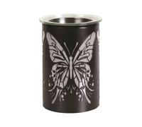 Aroma Home Electric Plug In Wax Melter 12Cm Black Colour Changing - Butterfly Black One Size