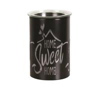 Aroma Home Electric Plug In Wax Melter 12Cm Black Colour Changing - Home Sweet Home Black One Size