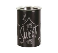 Aroma Home Electric Plug In Wax Melter 12Cm Black Colour Changing - Home Sweet Home Black One Size