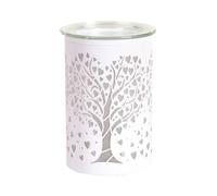 Aroma Home Electric Plug In Wax Melter 12Cm White - Heart Tree White One Size