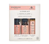 Aroma Home Energise Set - Pillow Spray, Rollerball & Bath Oil Lime