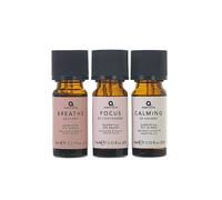 Aroma Home Essential Oil Set of 3 Therapy Collection - Mindfulness Clear