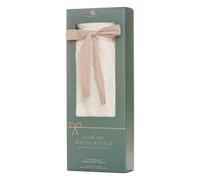 Aroma Home Extra Long Hot Water Bottle Winter White Faux Fur White