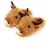 Aroma Home Fuzzy Friends Slippers Limited Edition (Highland Cow)