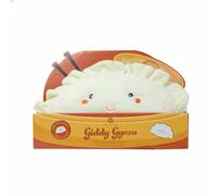 Aroma Home Giddy Gyoza Scented Microwavable Hottie In White White