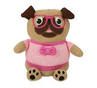 Aroma Home Lavender Pug Microwaveable Knitted Cosy Friend
